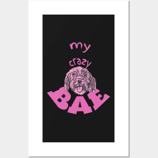 Cockapoo, My Crazy BAE! Posters and Art